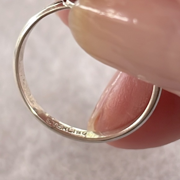 Set-Onyx Sterling Rings - Picture 3 of 3